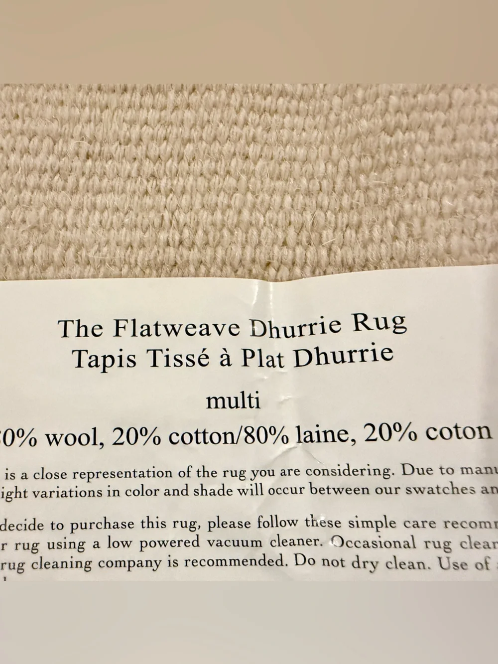 New Pottery Barn Emily & Meritt Stripe Dhurrie Rug, Small, Blue Multi